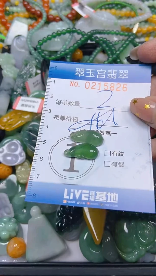 颈饰未镶嵌翡翠闪购C0215826多样性发其一