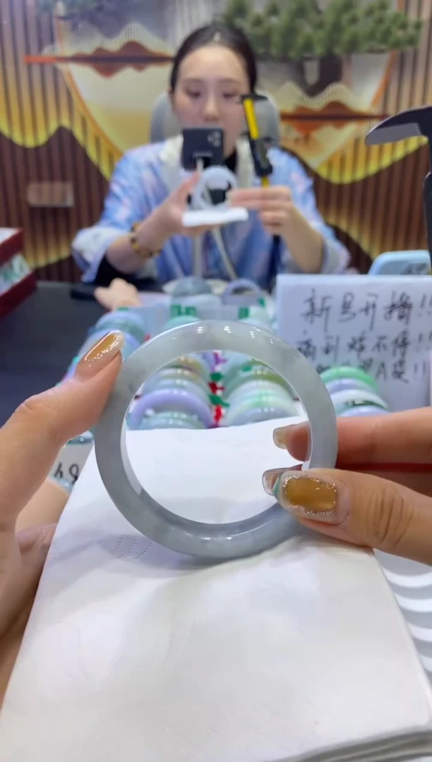 未镶嵌手镯翡翠0007592