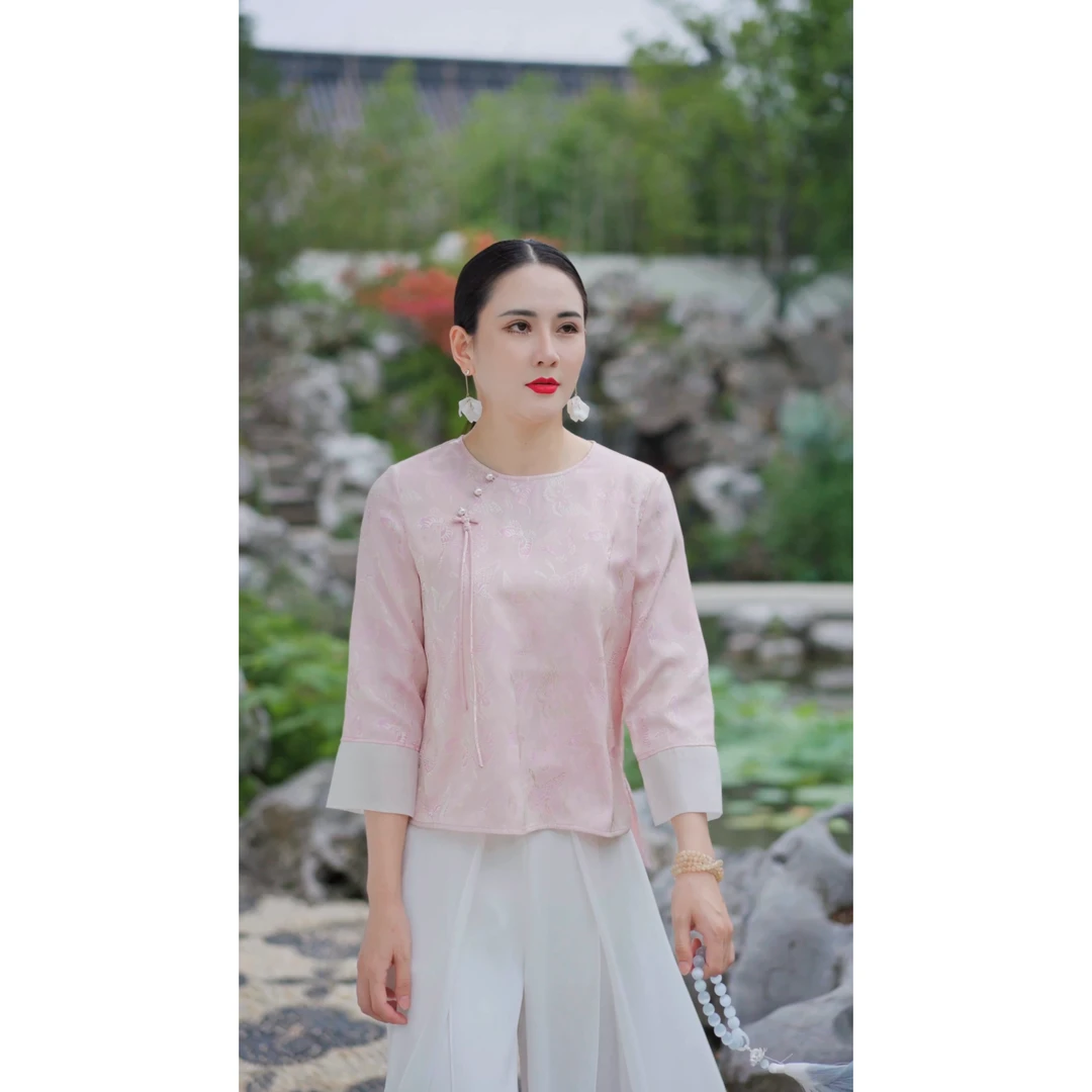 枳夏｜新中式国风设计师款外套日常女装春夏秋季夏季