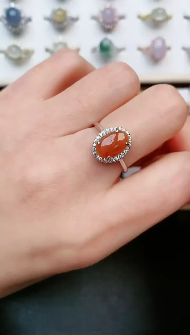 【闪购商品】翡翠戒指银S925镶嵌.....