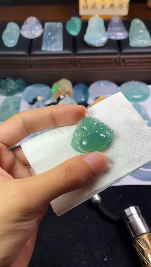 未镶嵌定制翡翠S毛货不退不换