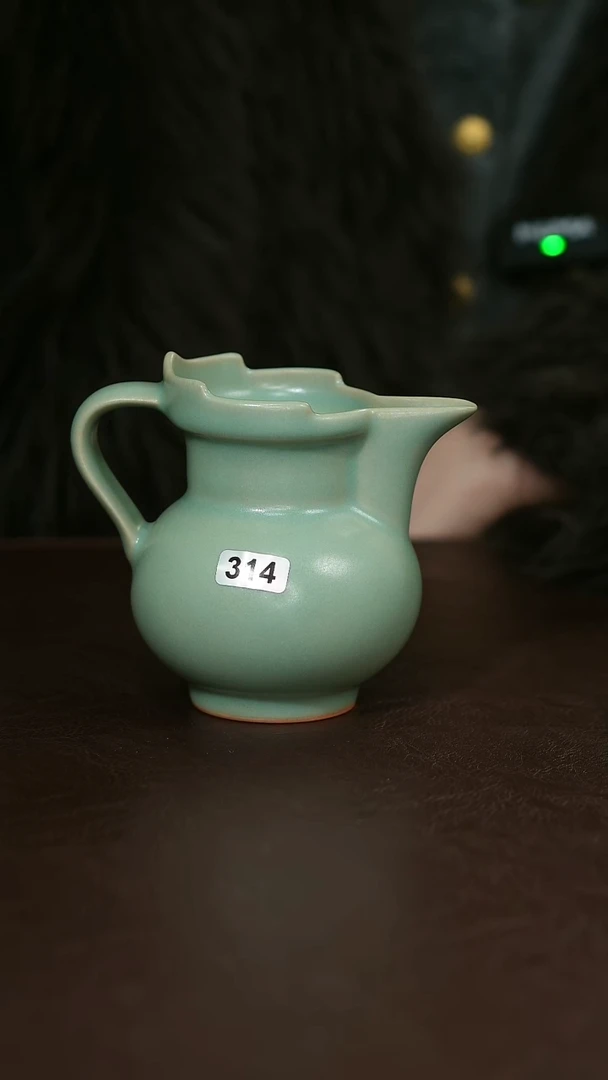 摆件瓷314原矿原釉汝宋汝瓷