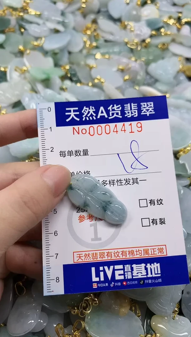 颈饰未镶嵌翡翠天然A货翡翠