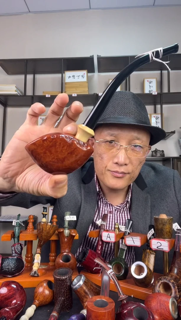 石楠木纯手工意大利石楠木烟斗