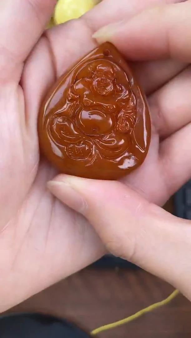 裸石琥珀未镶嵌天然琥珀蜜蜡