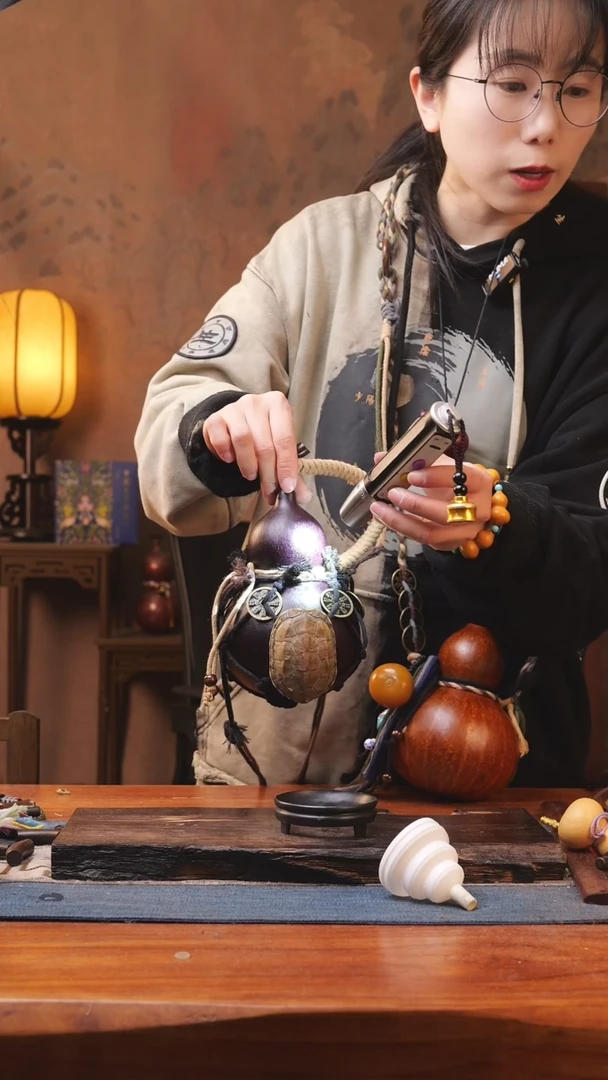 【闪购商品】373号精品大漆葫芦防腐防渗装饮料水茶酒