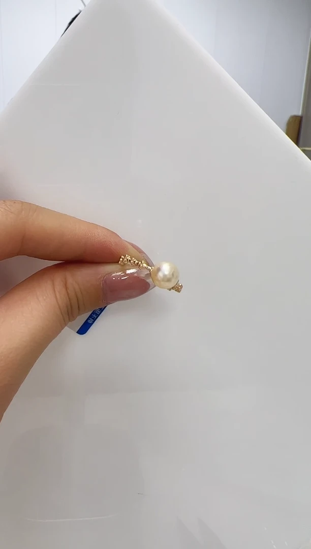 【闪购商品】海水珍珠DA银S925镶嵌戒指  C903