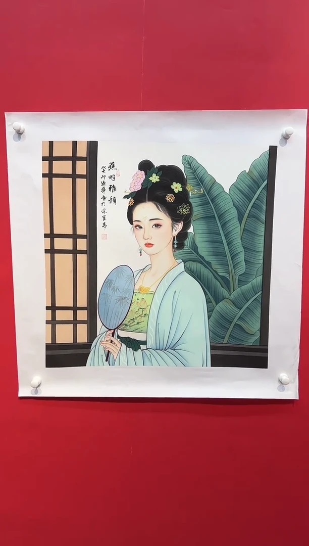 国画画家陆远华纯手绘原作