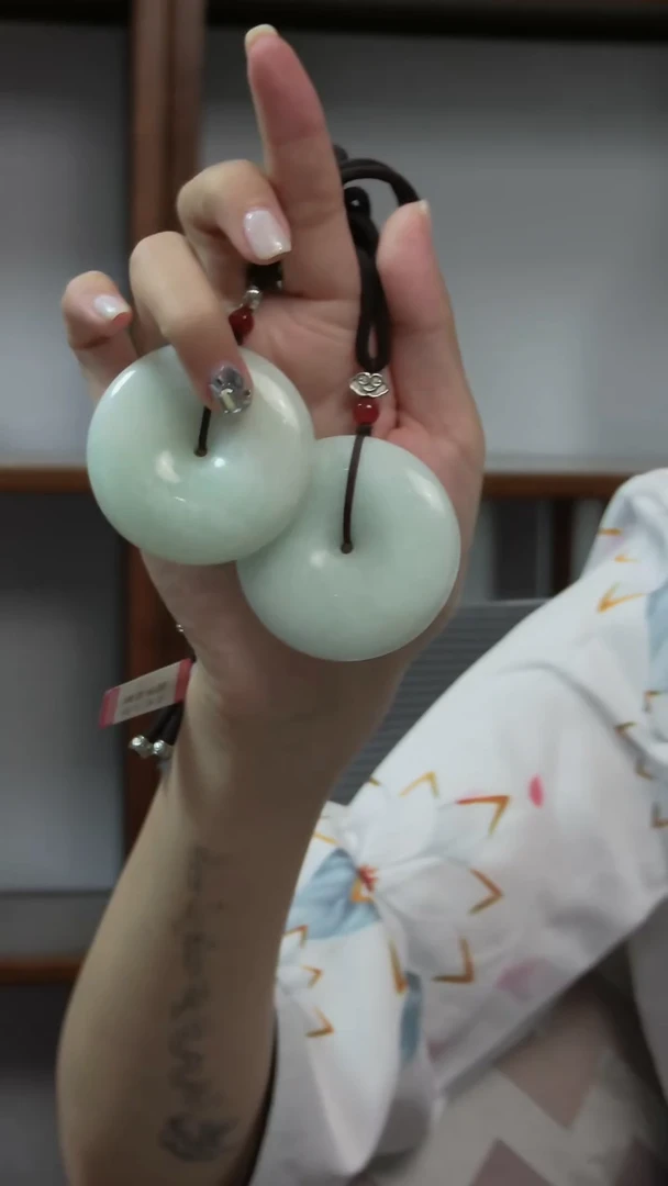 未镶嵌岫玉吊坠平安扣  多样性发货选其一