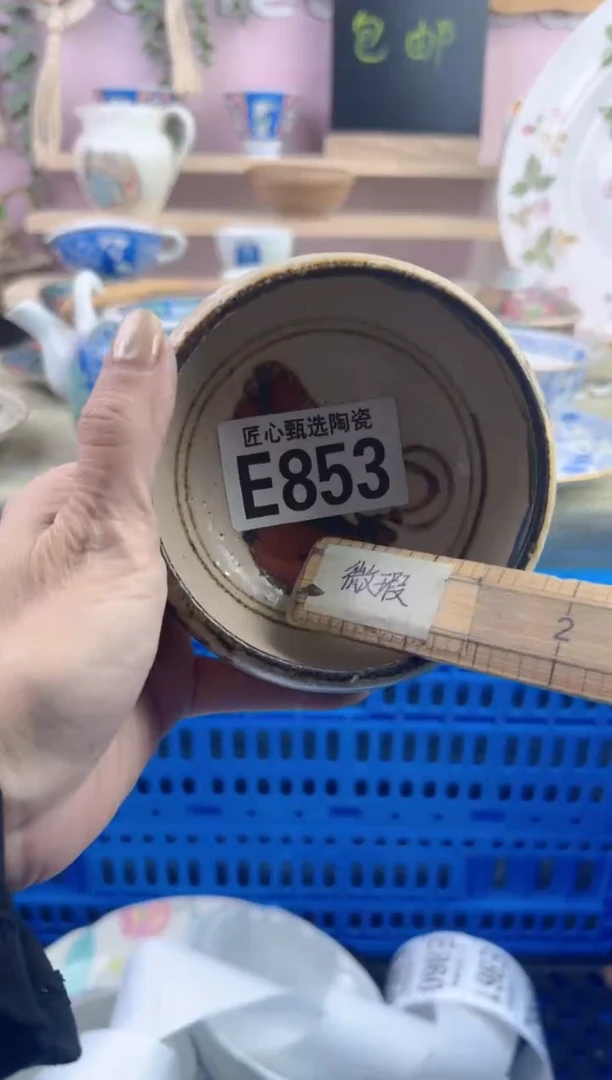 瓷片、****～         E853