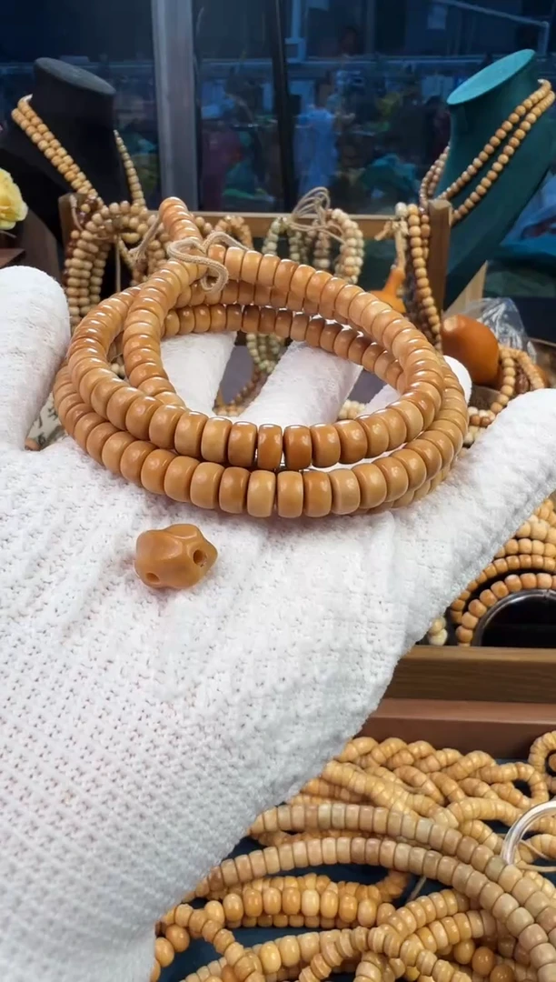 菩提根/象牙果吊坠龙脊脖挂药片160颗8*5加三通