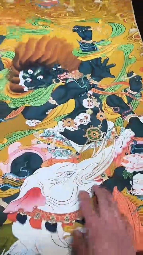 卷轴画【主播精品】高端卷轴画——唐卡AA1