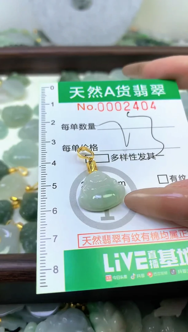 颈饰未镶嵌翡翠未镶嵌纯天然A货翡翠