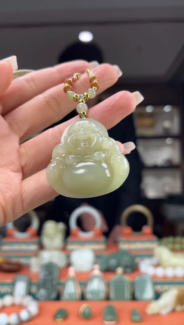 【闪购商品】和田玉颈饰未镶嵌佩佩40mm左右