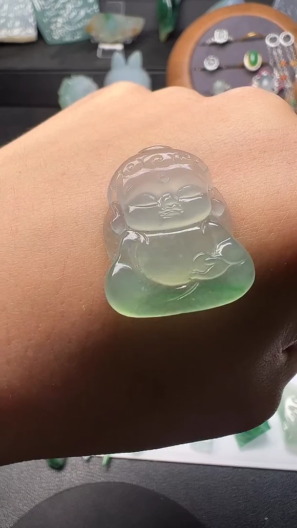 未镶嵌定制翡翠冷***&天然缅甸A货翡翠未抛光