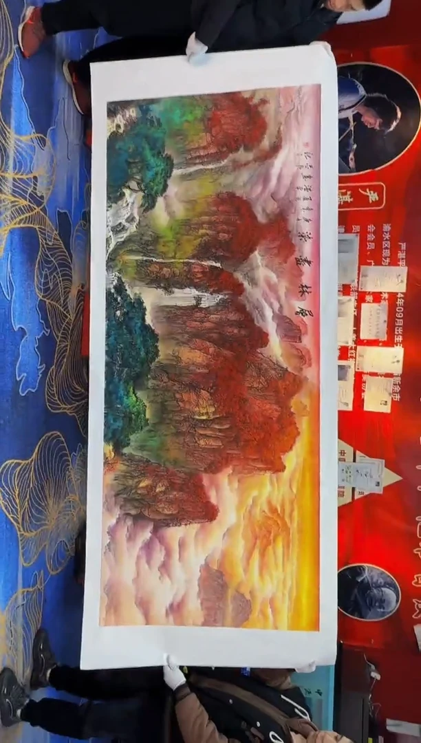 【闪购商品】国画手绘国画山水花鸟作品