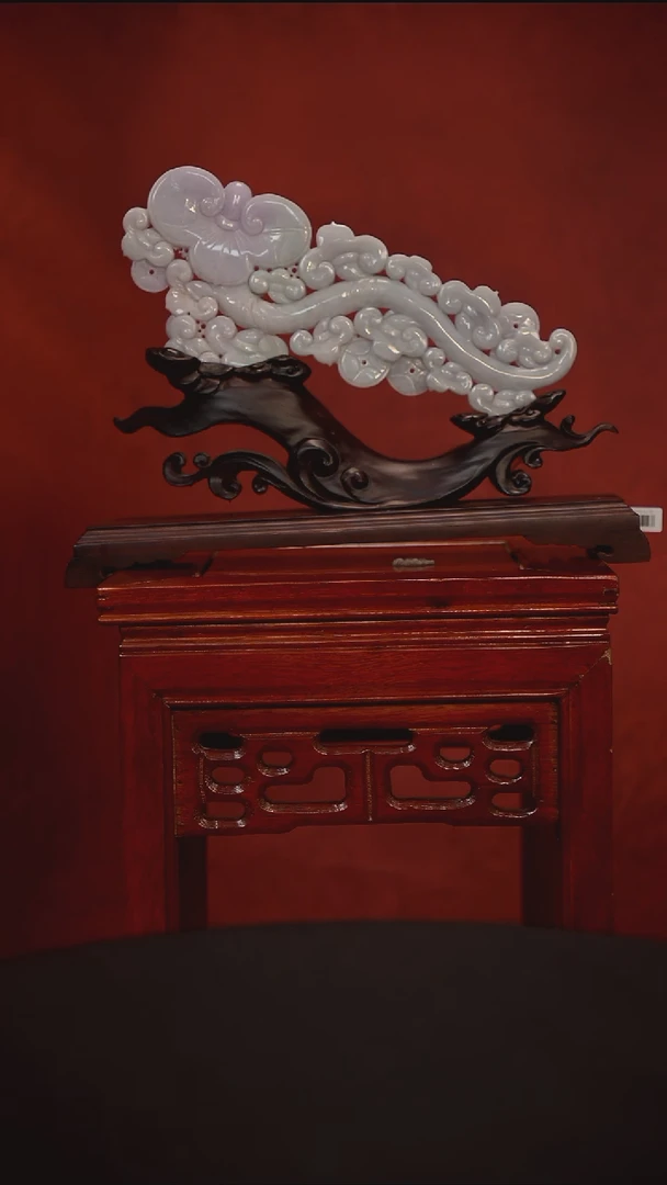 未镶嵌摆件翡翠如意