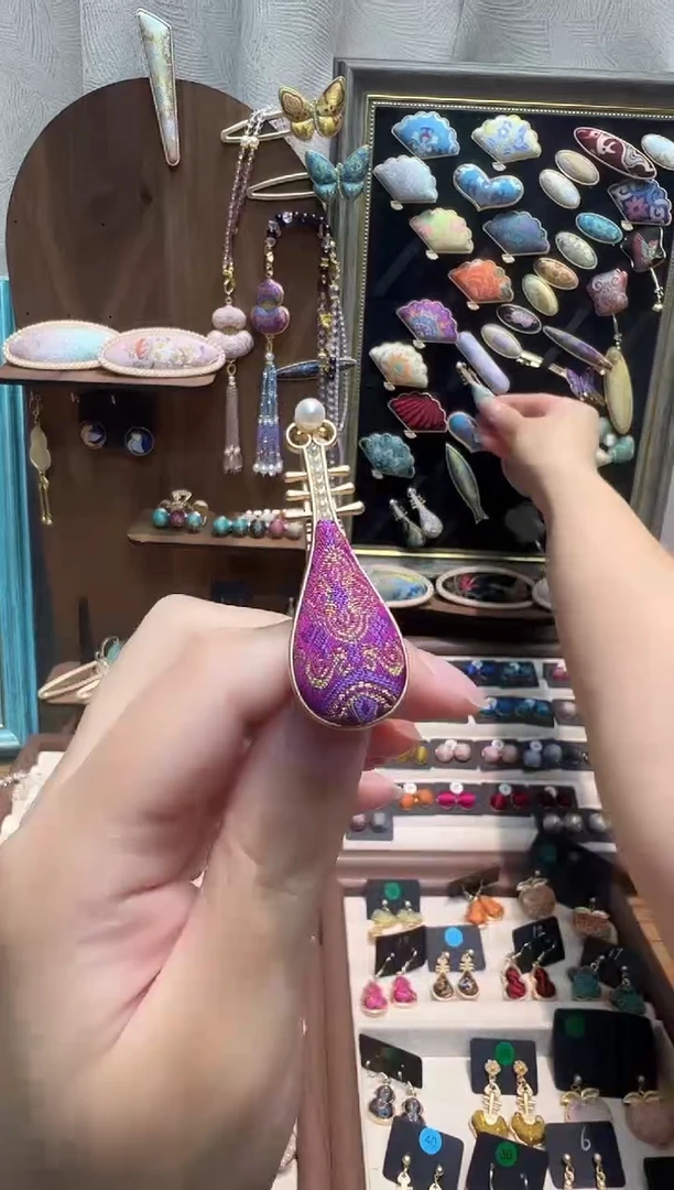 【孤品车6.5】紫定胜琵琶鸭嘴夹一个