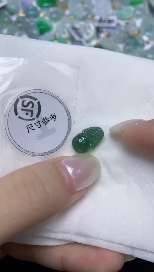 翡翠未镶嵌颈饰天然缅甸翡翠A货9元证书费自理