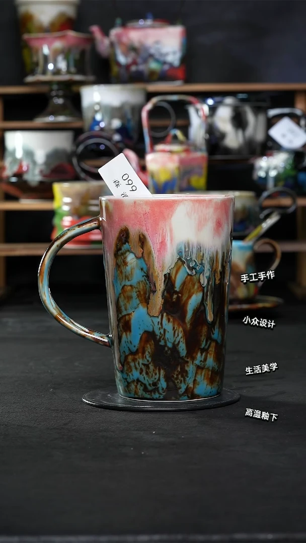设计师款景德镇森涩手创陶瓷（食品级)099
