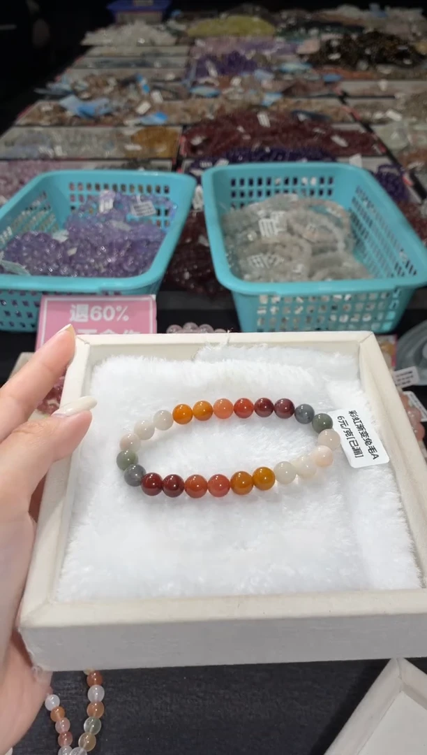 未镶嵌手链水晶225号 多样性发一AA  8+