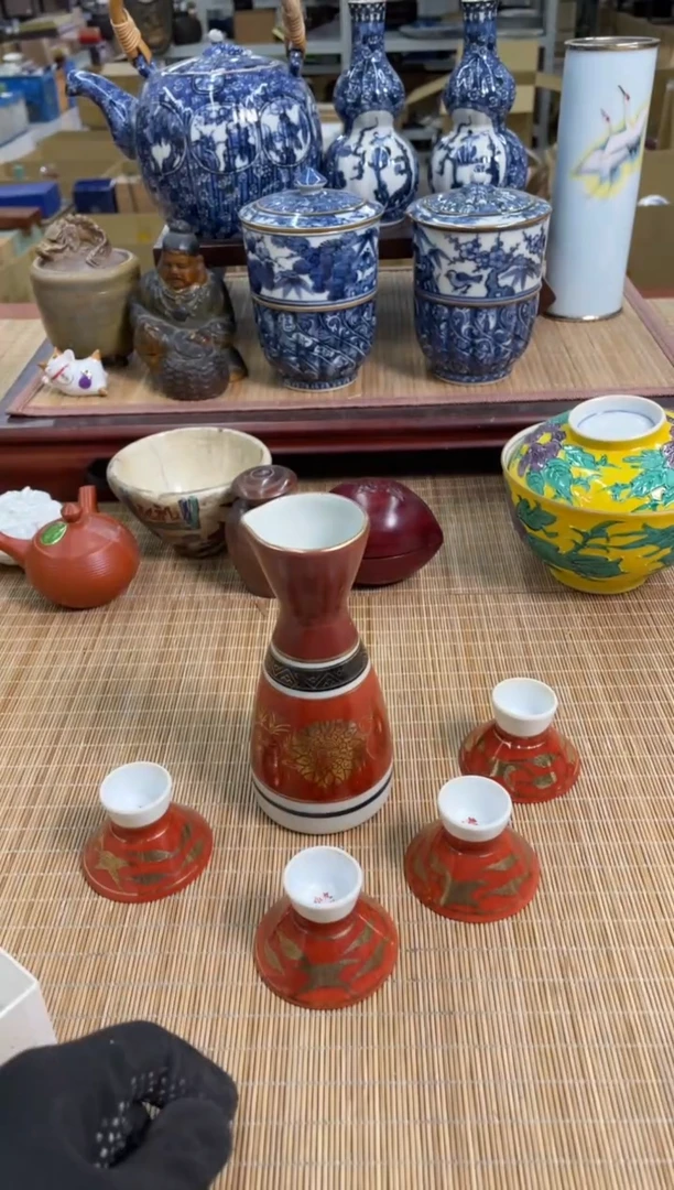 48号1壶4杯中古物品谨慎参拍直播链接