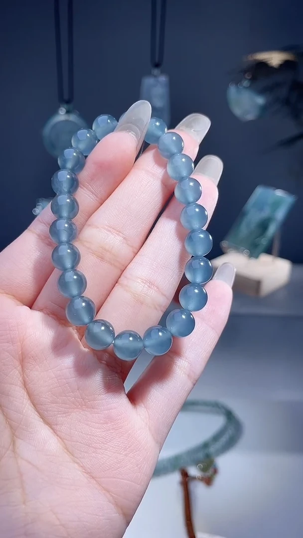 未镶嵌手链翡翠手串