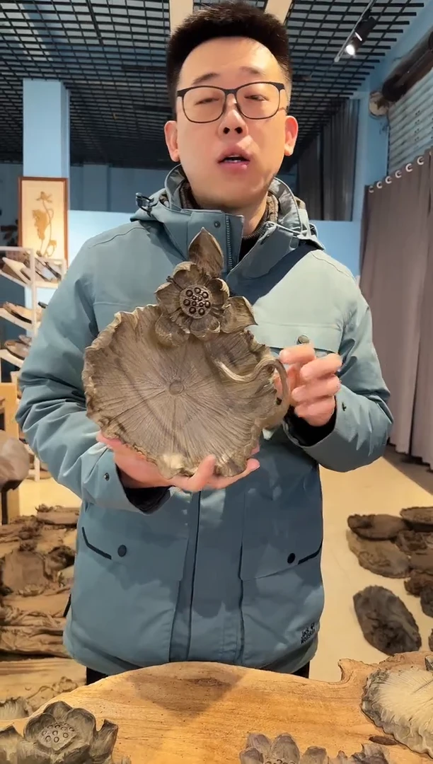 木396号乌木金丝楠果盘+0.8手串