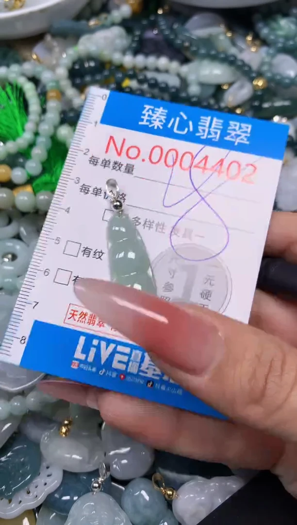 【闪购商品】翡翠颈饰未镶嵌含绳0004402