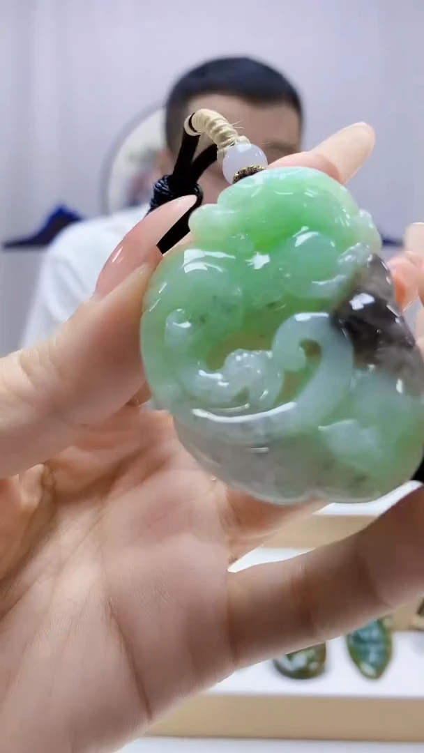 未镶嵌定制翡翠4898ty-毛货挂件74