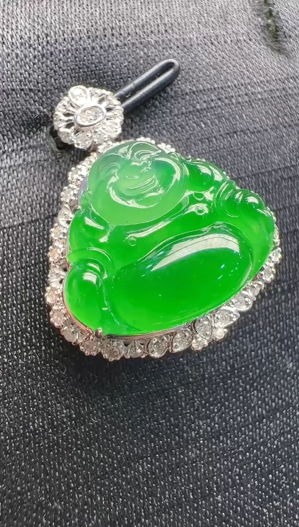 【闪购商品】翡翠吊坠(不含链)18K金镶嵌多样性团购发一件