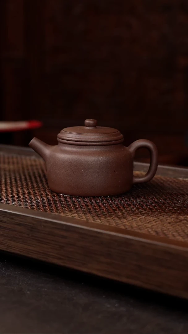 茶壶紫砂紫泥大德中