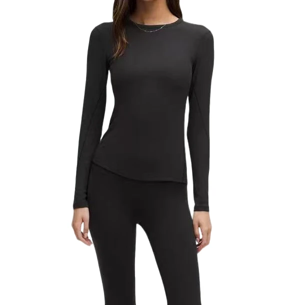 lululemon/露露乐蒙Hold Tight Long-Sleeve Shirt 女士长袖T恤