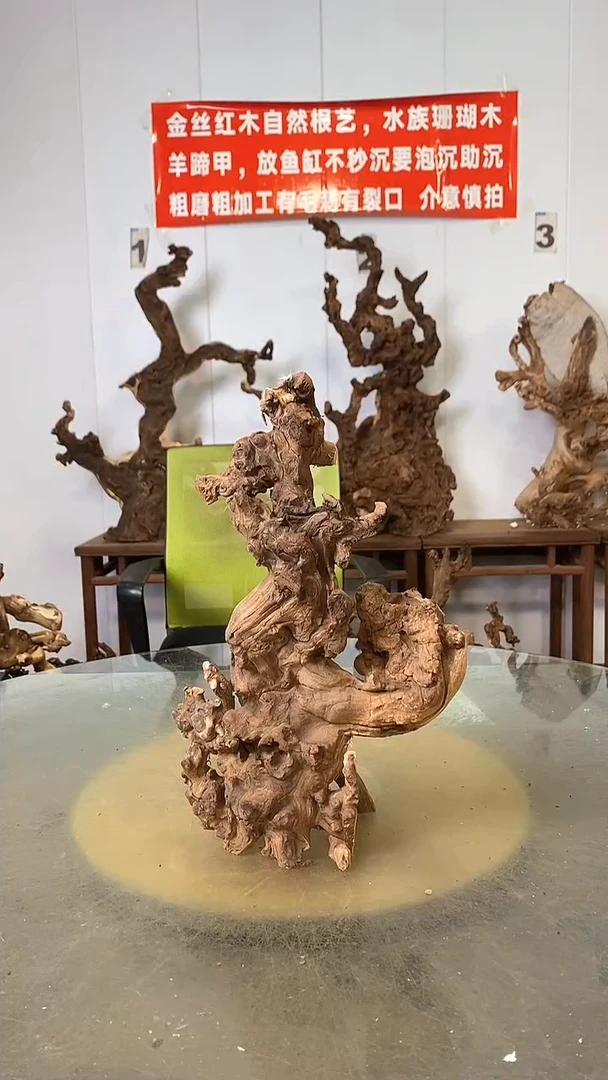 香榧木龙*缘金丝红木   羊蹄甲