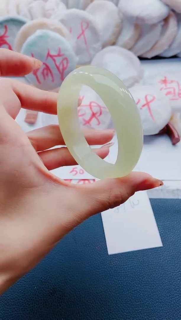 未镶嵌手镯石英质玉L56-59-60