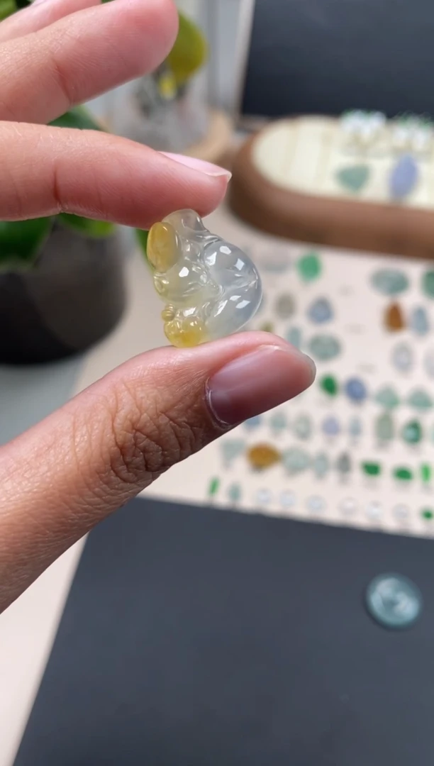 【闪购商品】翡翠颈饰未镶嵌翡翠冰种裸石
