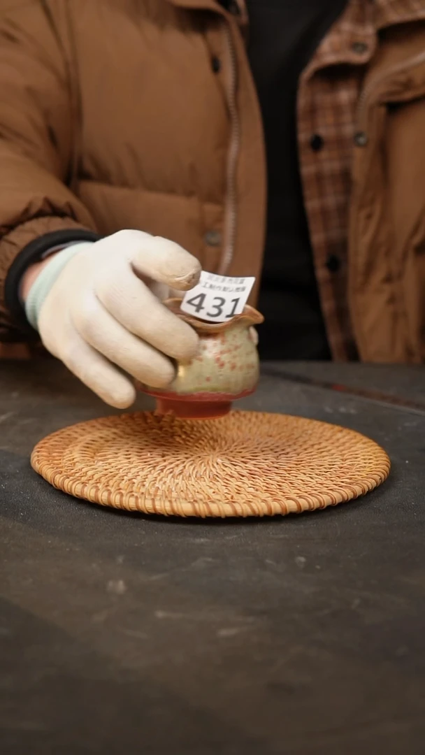【闪购商品】瓷片景德镇手工花盆