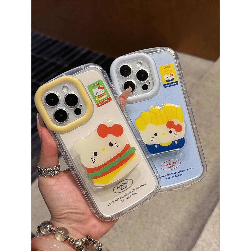 凯蒂汉堡适用苹果iphone小米15/14/13promax防摔vivo华为oppo手机