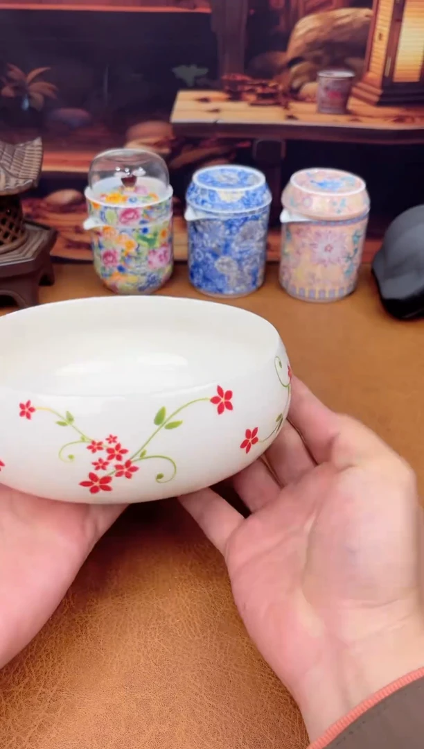 【闪购商品】陶瓷茶具摆件茶叶罐