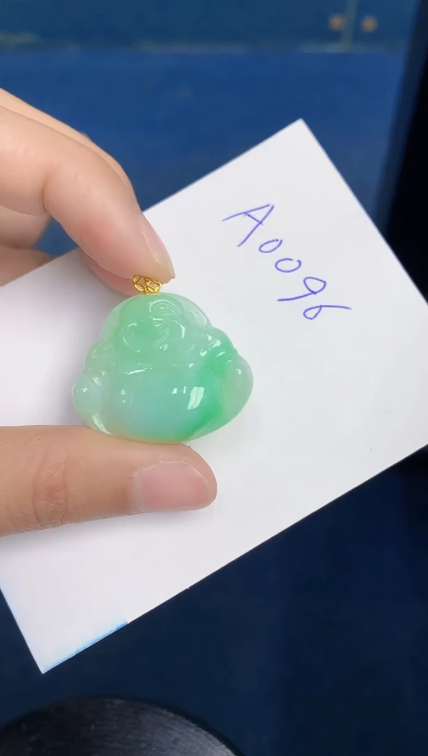 【闪购商品】翡翠颈饰18K金镶嵌0000000000