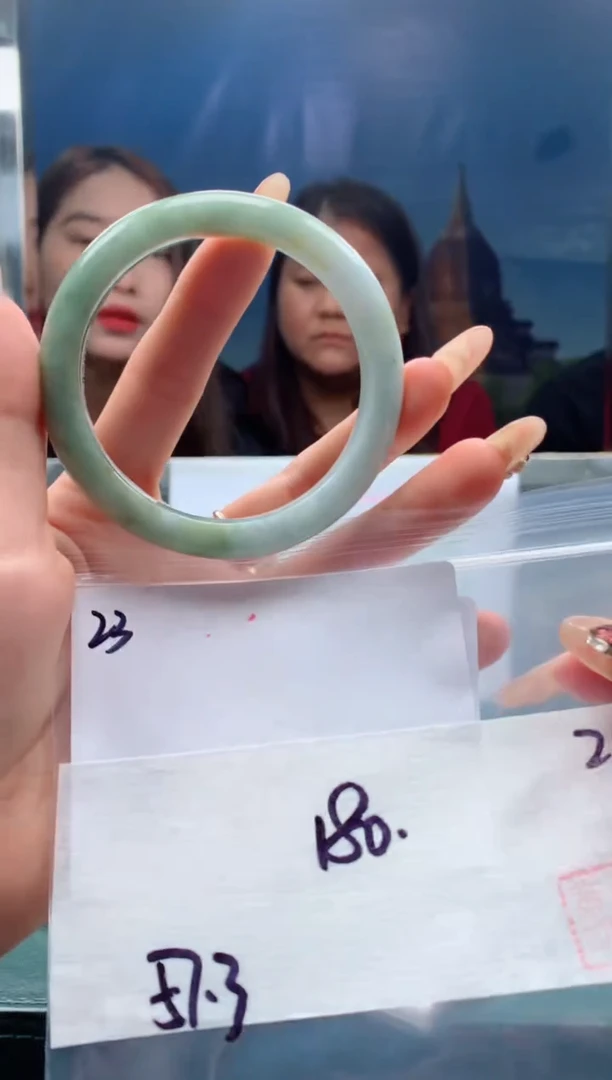 【闪购商品】定制翡翠未镶嵌毛货手镯需精细抛光/手镯23