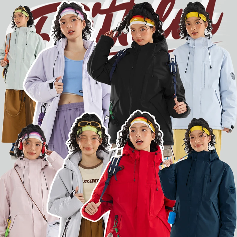 VANCAMEL/西域骆驼情侣男装户外冬季休闲时尚户外棉服KZL66188