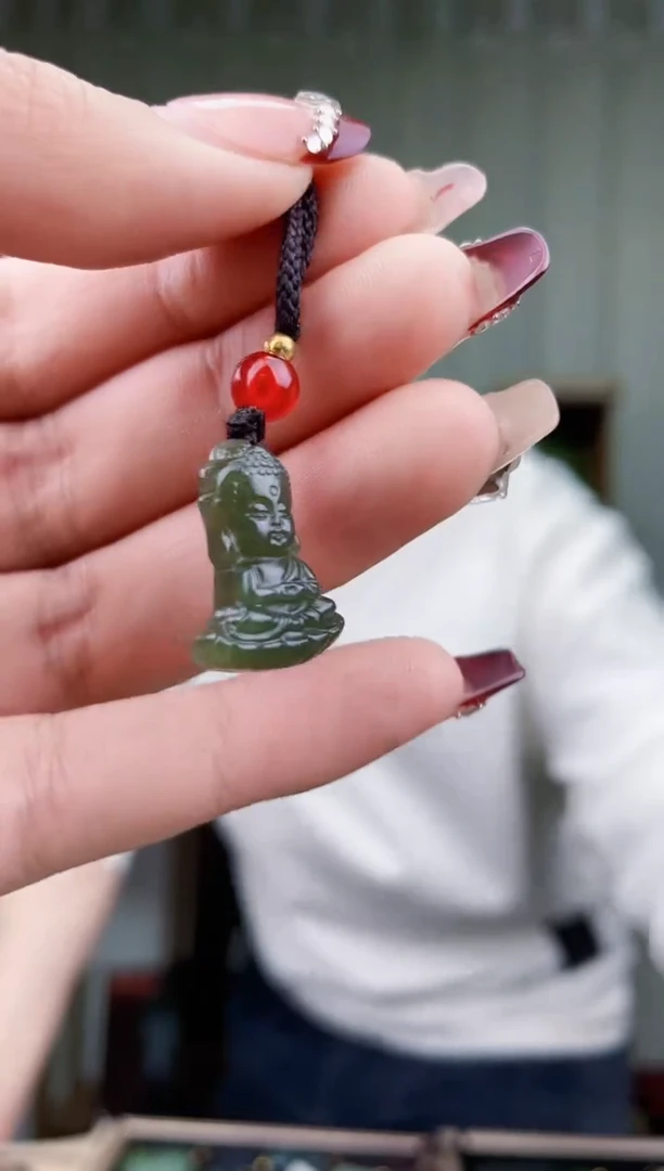 【闪购商品】和田玉挂件未镶嵌拍一发一，多样性发货