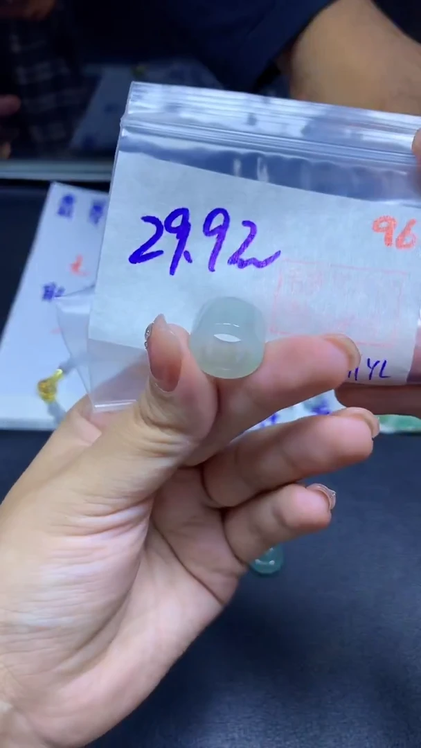 未镶嵌定制翡翠甜甜圈#29.9元-毛货需抛光 96