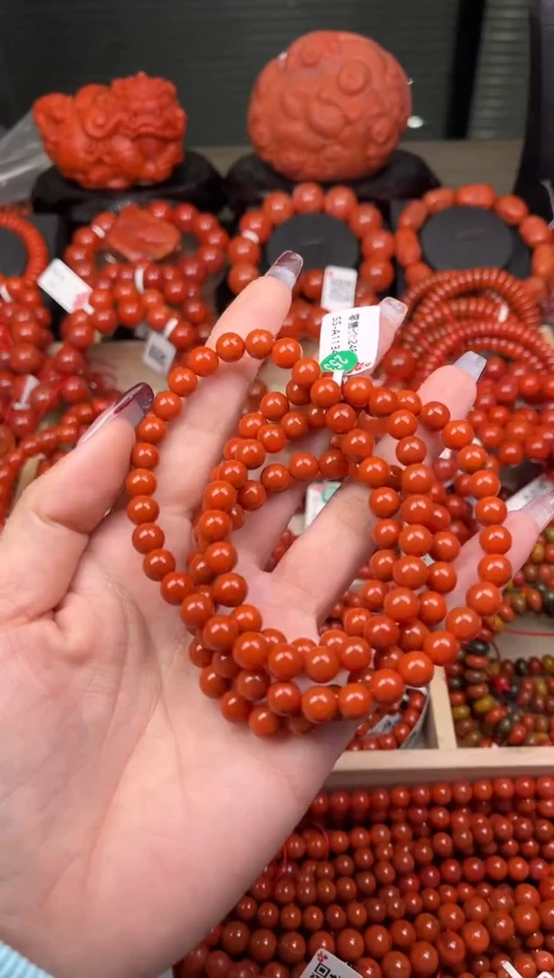 【闪购商品】南红玛瑙珠宝奇石未镶嵌7