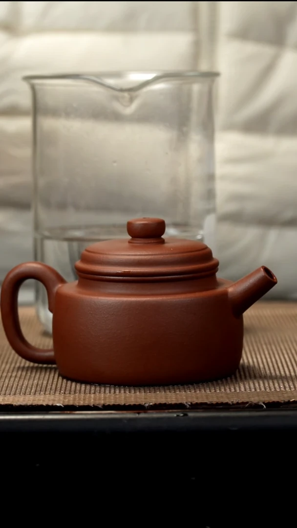 紫砂茶盏底槽清德钟150CC