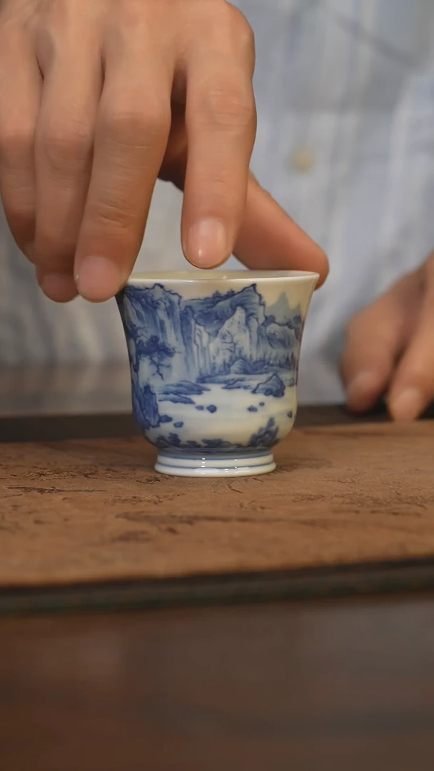 瓷片柴窑青花破价福利