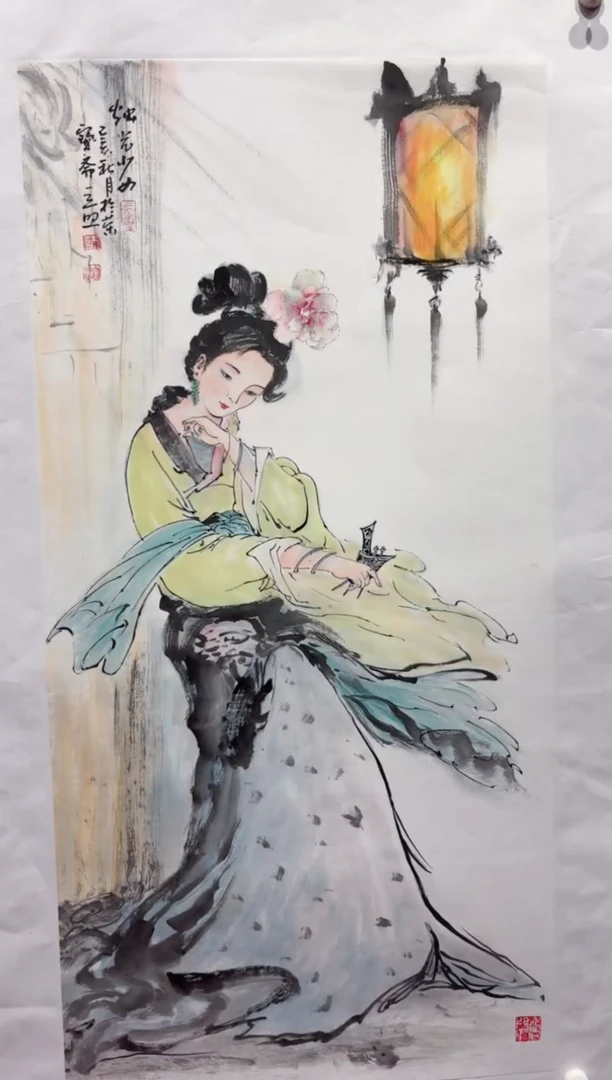 国画师立照老师国画作品