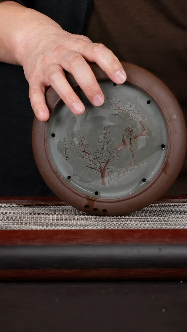 【闪购商品】紫砂茶壶喜上眉梢老紫泥