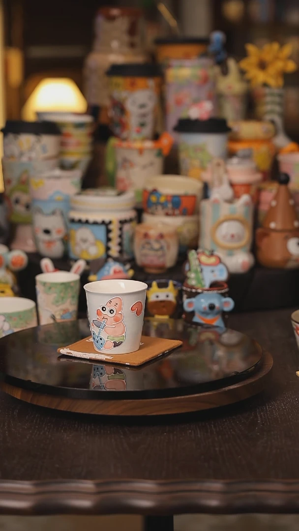 景德镇釉下彩绘设计师款式陶瓷